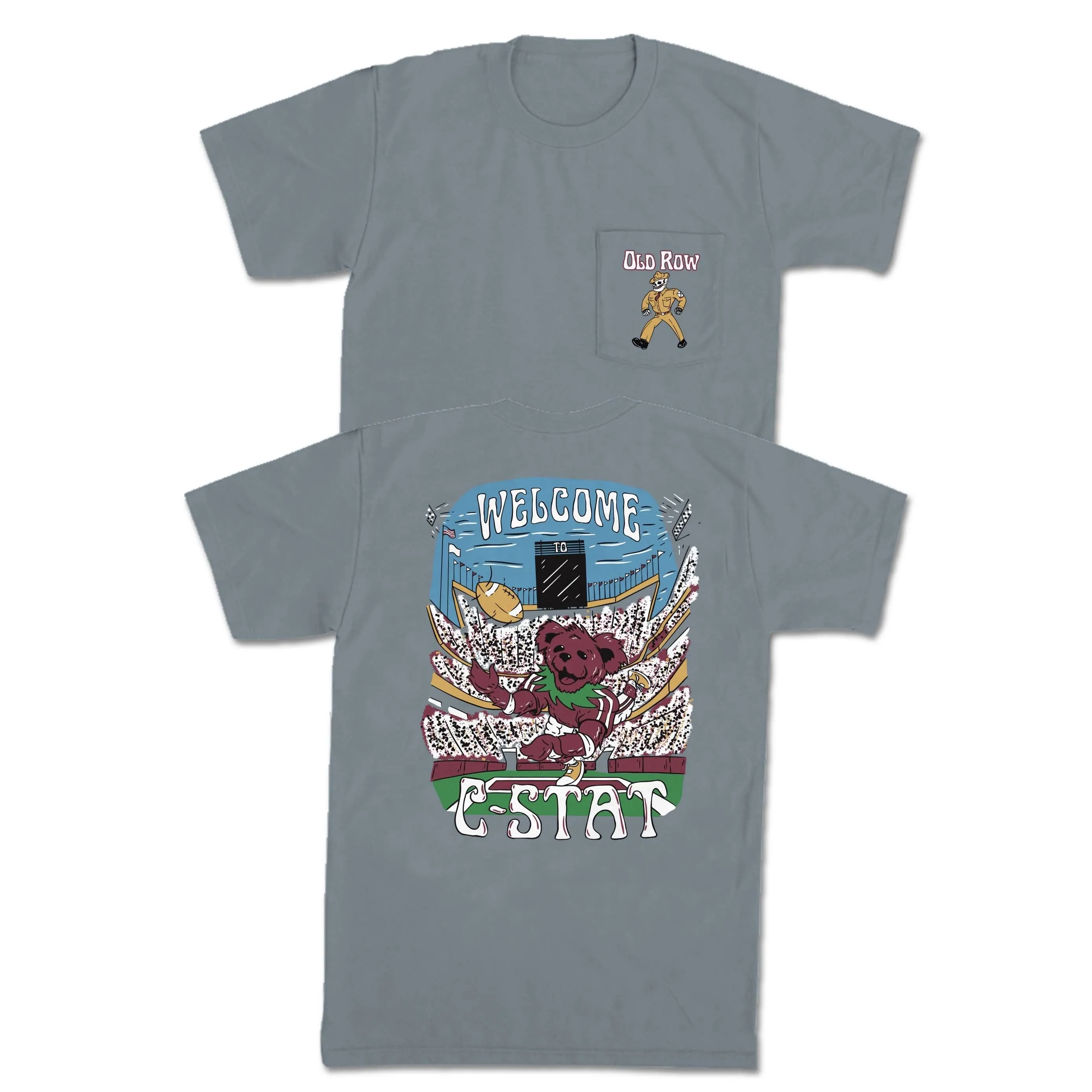 Welcome To C-Stat Pocket Tee